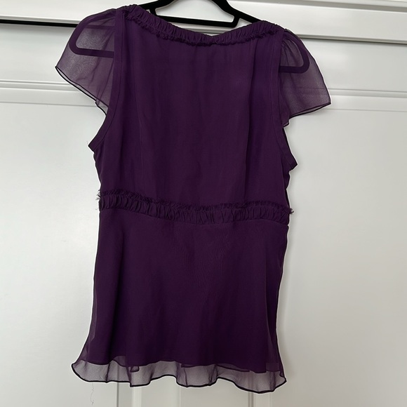 BCBG - Large - SILK - PURPLE - Picture 3 of 3